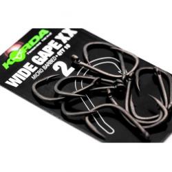 KORDA HAMEÇON WIDE GAPE XX MICRO BARBED KORDA 2