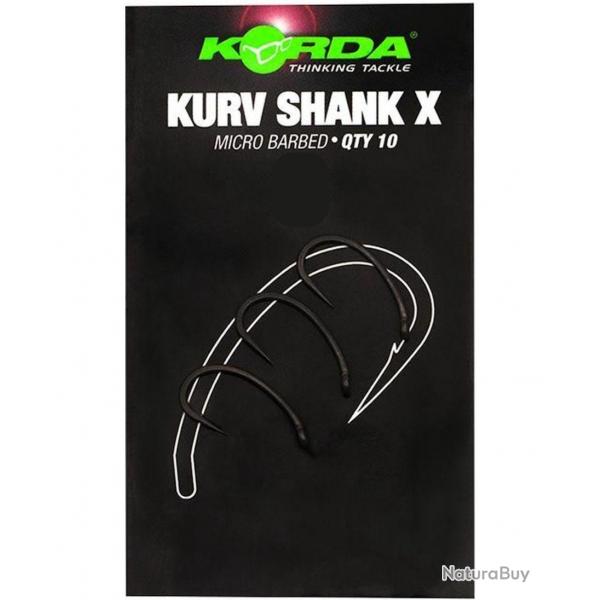 KORDA HAMEÇON KURV SHANK X MICRO BARBED KORDA 4