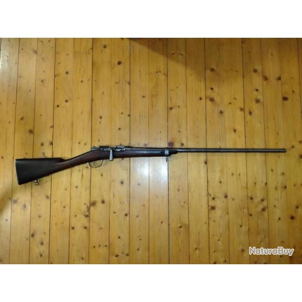 Fusil gras modifi chasse cal 24/65 EM