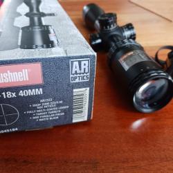 Lunette Bushnell AR optics 4.5-18 x 40 MM