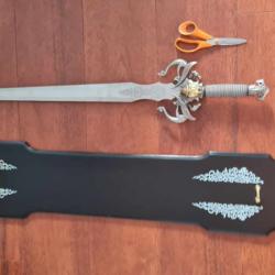 Épée décorative Blest avec deux Dragons  Héroïc Fantasy DRAGON SWORD longeur 104cm