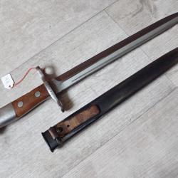 818672 Baïonnette Suisse Modèle 1918. Pour fusil Schmidt-Rubin modèle K31 ou K11