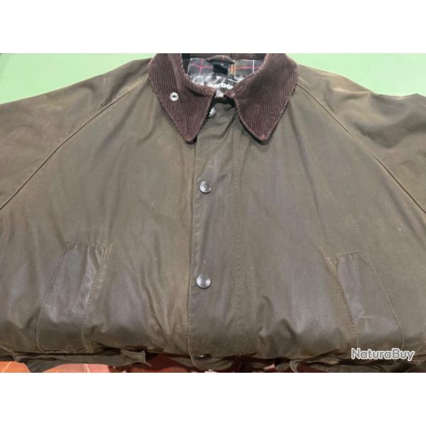 Veste Barbour bedale classic xxl neuve coton huil