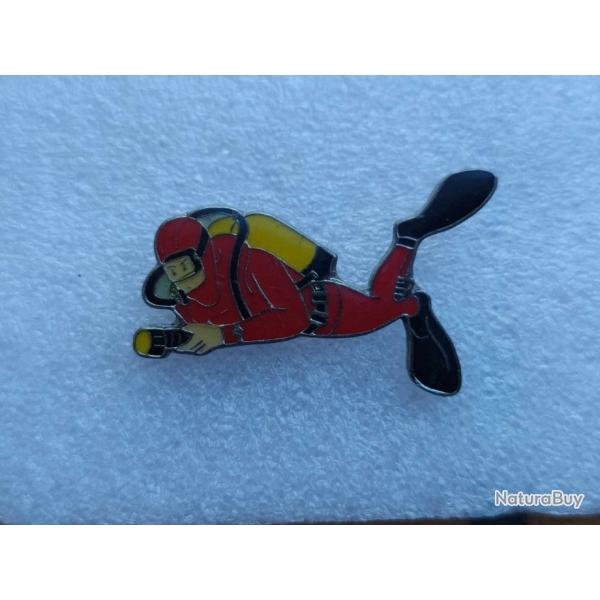 PINS SAPEURS POMPIERS   PLONGEUR