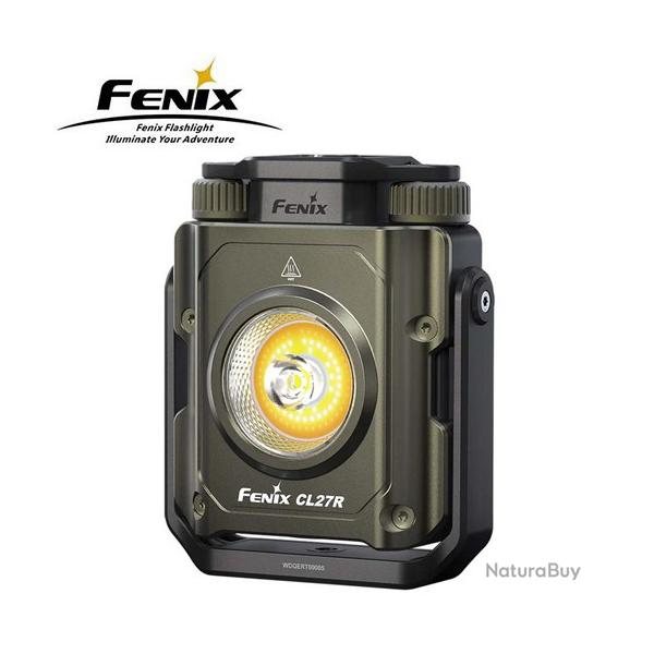 Lanterne Fenix CL27R - 1600 Lumens - lampe multifonctions rechargeable USB-C