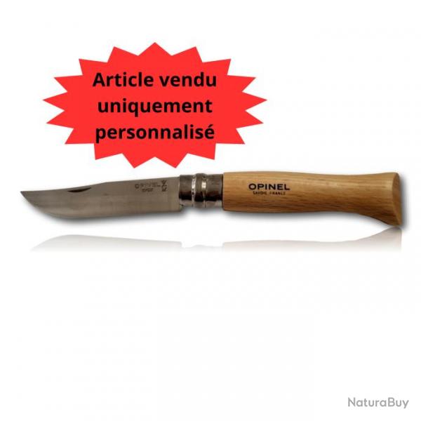 Couteau Opinel N 10  personnaliser