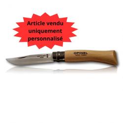 Couteau Opinel N° 8 à personnaliser