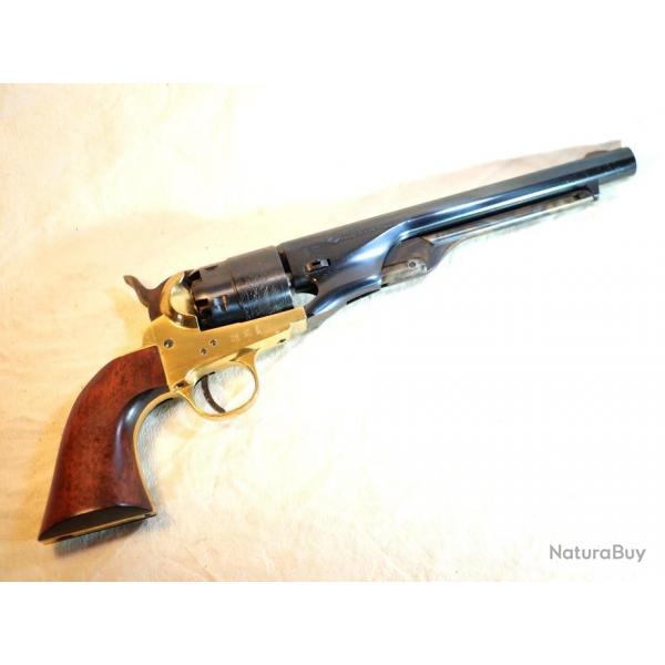 Comme neuf !  Revolver 1860 ARMY PIETTA brass frame PN CAL 44 n 649273 ref EBR24PIE006