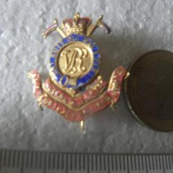 Insigne de boutonnière original de l'après-Seconde Guerre mondiale, Royal Engineers Association