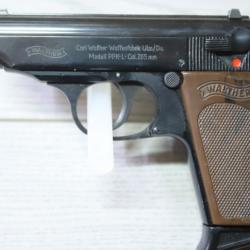 //Cat B// Pistolet Walther PPK-L ; 7,65 Browning / 32 ACP  (1  sans réserve) #1783