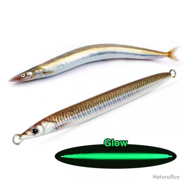 Leurre raliste Sand Eel Jig FSTK 2024 35g, 60g, 90g, 120g - 01 / 120g