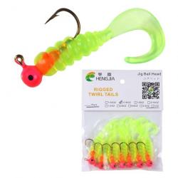 Leurre souple Jigging Wobblers HGA 1.75g 7 pcs - 005