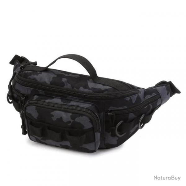 Sac banane Shore Wave multifonction - Black Camo