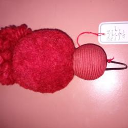 Gros pompon  rouge shako  1er et 2ème Empire.