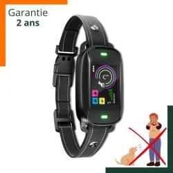 Collier de dressage pour chien avec 4 modes de vibration, étanchéité IP67 - Garantie 2 ans