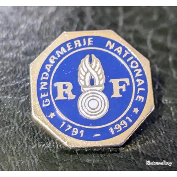 B pins pin's insigne militaire gendarmerie nationale bicentenaire 1791 - 1991  Tres bon etat - vinta