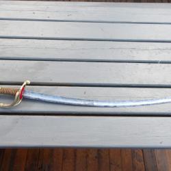 sabre modèle 1821 avec gravures