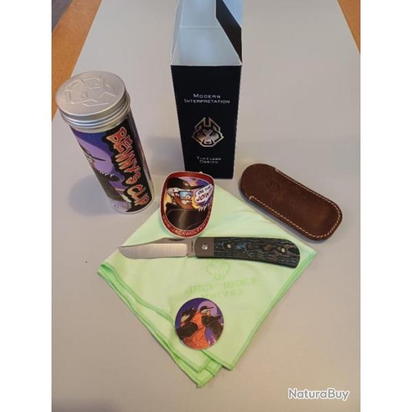 Jack Wolf Knives Couteau traditionnel moderne