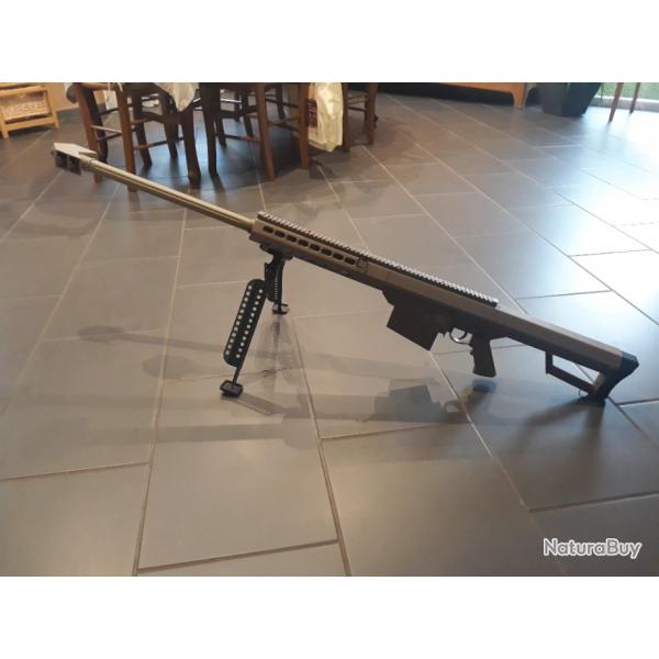 Rplique airsoft Barrett 82 spring avec bipied