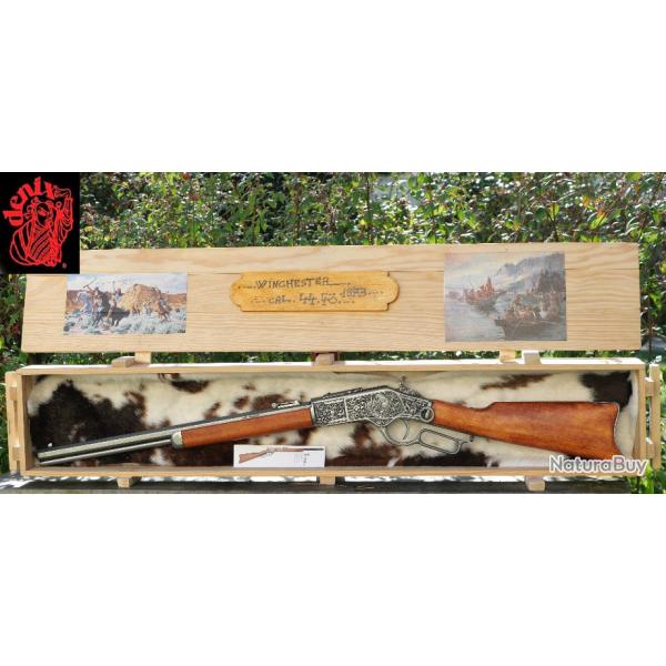 DENIX - Carabine WINCHESTER 44/40 1873 avec boite dcore western EBR24WIN005