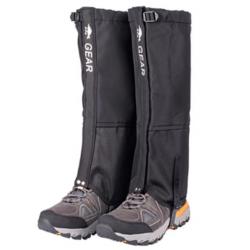 Guêtres Imperméables Couvre-pieds Résistants Neige, Pluie escalade, randonnée, camping Taille S Noir