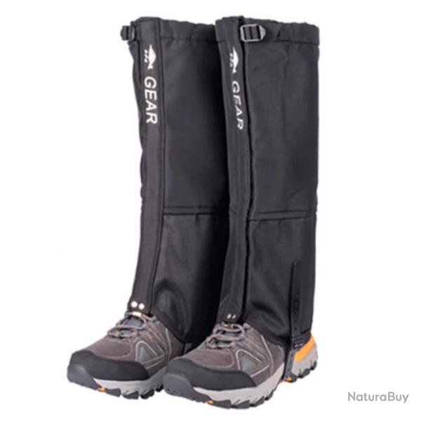 Gutres Impermables Couvre-pieds Rsistants Neige, Pluie escalade, randonne, camping Taille S Noir