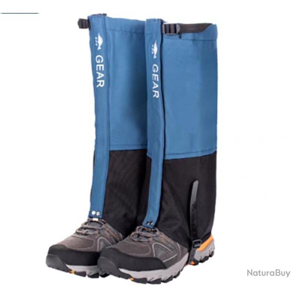 Gutres Impermables Couvre-pieds Rsistants Neige, Pluie escalade, randonne, camping Taille S Bleu