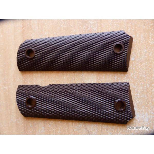 Plaquettes de crosse pour pistolet US 1911A1