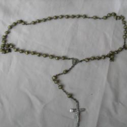 WW1 FRANCE " ROSAIRE " OBJET RELIGIEUX CHRETIEN DE CULTE DU SOLDAT FRANCAIS CROYANT LOT 1