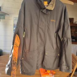 veste de chasse Géologic TAILLE  L avec gilet fluo