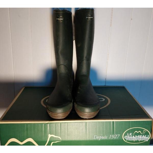 Bottes Le Chameau Anjou ,caoutchouc neoprene 46