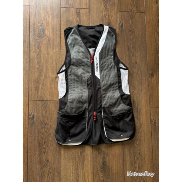 SOLOGNAC Gilet ball-trap 520 sporting gris