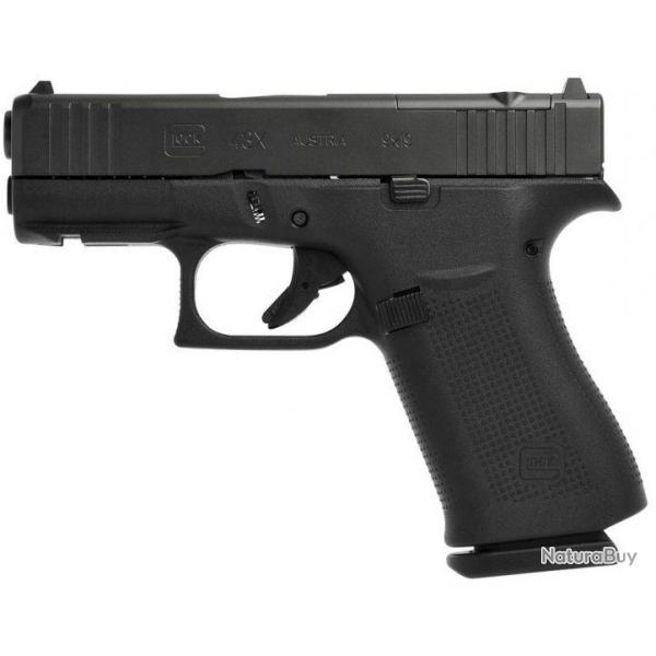 Pistolet GLOCK 43X R MOS FS cal.9x19 RAIL