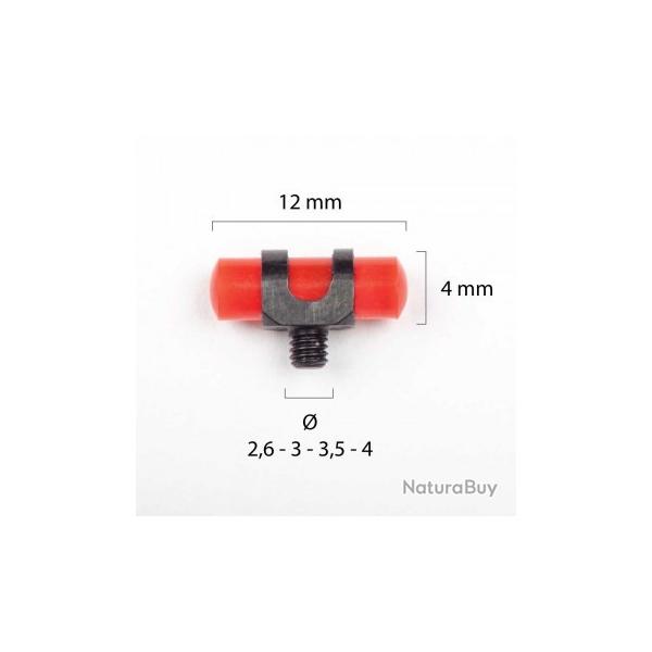 POINT DE MIRE 12 X 4 MM FILETAGE 2.6