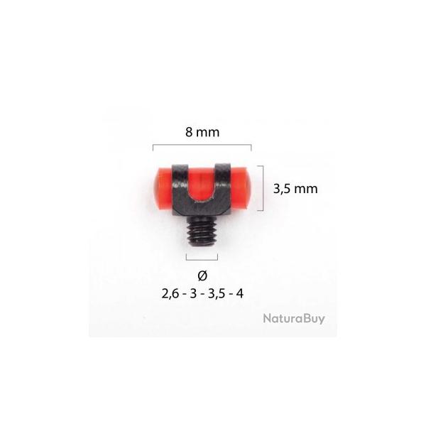 POINT DE MIRE 8 X 3.5 MM