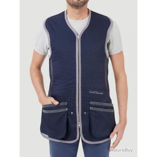 NOUVEAU GILET AMBISPORT BLEU/ROUGE