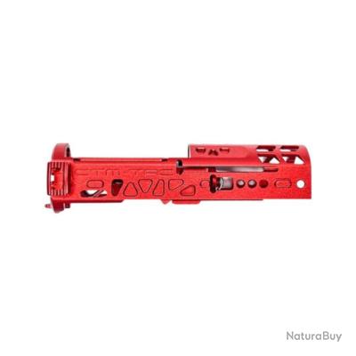 Culasse Airsoft En Alliage CNC Anodisé Rouge - Série M Version 2, Double Joint Torique