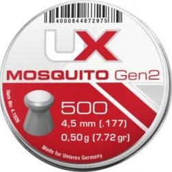 PLOMB PLAT UX MOSQUITO GEN2 CAL 4.5 MM 0.50G CDTNMT X500