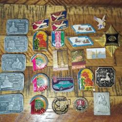 Lot de pins Soviétiques années 70/80