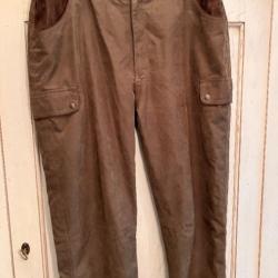 Pantalon de chasse Percussion Taille 48 en velours