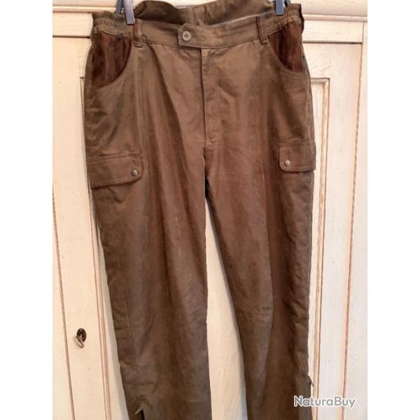 Pantalon de chasse Percussion Taille 48 en velours