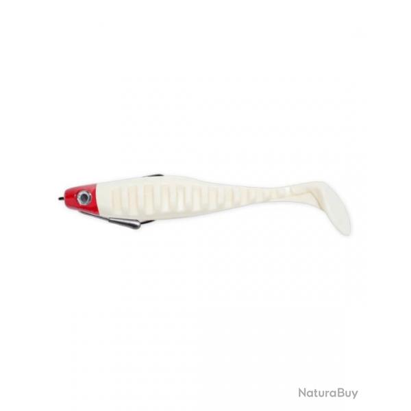 No shallow texan 9cm/4g - 061 Blanc Tte Rouge