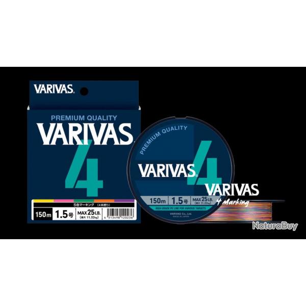 Tresse VARIVAS 4 Marking PE 1.0