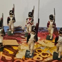 EMPIRE soldats plomb Napoléon Georges Munckle GM LOT de 6