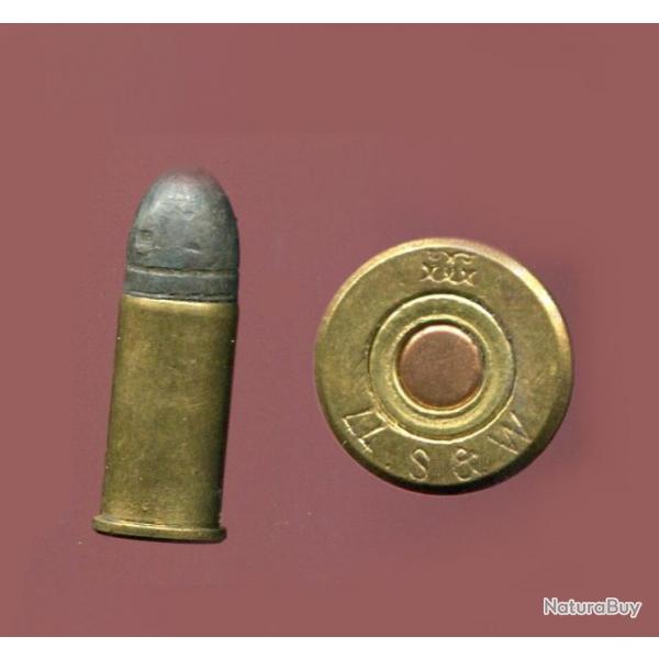 .44 S&W Russian - ancienne fabrication GEVELOT avant 1895 - balle plomb - amorce GAUPILLAT brevete