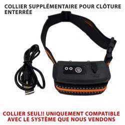 COLLIER DE DRESSAGE POUR CHIEN POUR CLÔTURE ÉLECTRIQUE ENTERRÉE - LIVRAISON GRATUITE