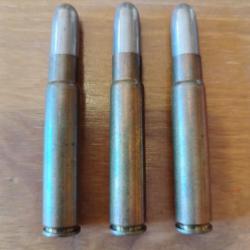 9.5 mm x 57 Mannlicher-Schonauer 3 balles blindées Povazské Strojarne