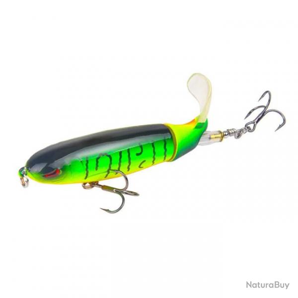 Leurre flottant Pike Hunter Popper Wobblers 13 g/15 g/35 g - Green / 13g