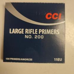 Amorces CCI large rifle n°200