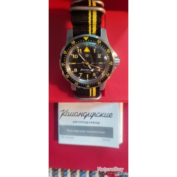 Montre russe automatique Vostok Commandant - Komandirskie.